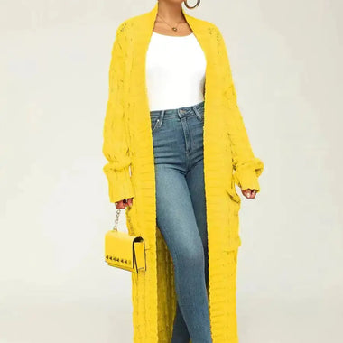 Drop Shoulder Maxi Sweater Cardigan Yellow S HQ Fashion & Pets HQ Fashion & Pets USD United States 6099779758 F00143371-102 F00143371-103 F00143371-104 F00143371-105 F00143371-202 F00143371-203 F00143371-204 F00143371-205 Yellow / S Yellow / M Yellow / L Yellow / XL Green / S Green / M Green / L Green / XL