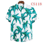 Hawaiian cauliflower flower shirt