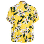 Hawaiian cauliflower flower shirt