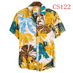 Hawaiian cauliflower flower shirt