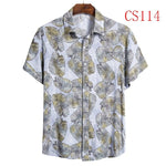 Hawaiian cauliflower flower shirt