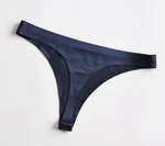 a women's bikini bottom in navy blue