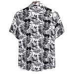 Hawaiian cauliflower flower shirt