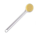 a white and yellow brush on a white background