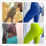 four pictures of a woman's leggings in different colors