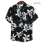 Hawaiian cauliflower flower shirt