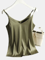 Satin Tank Top