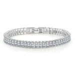 a diamond tennis bracelet