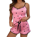 Women's Print Pajama Set: Adorable