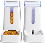 a dog food dispenser with a dog food dispenser