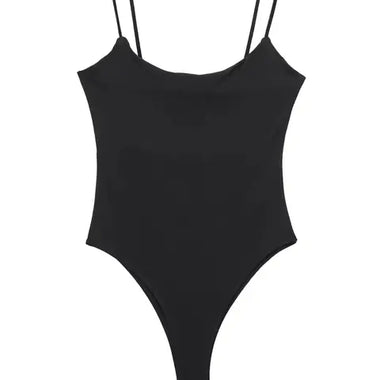 Thin Straps Bodysuit