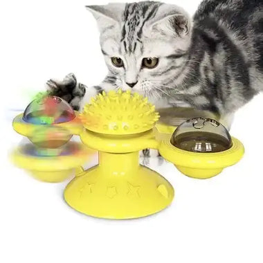 Whisker Twister Delight HQ Fashion & Pets HQ Fashion & Pets USD United States Yellow 6099779758 YELLOW BLUE BLACK GREEN Yellow Blue Black Green