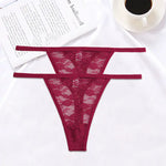 a woman's underwear with a book and a cup of coffee