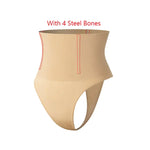 a women's underwear with 4 steel bones