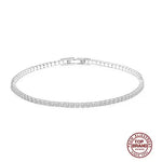 a diamond tennis bracelet