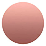 a pink circle with a white background