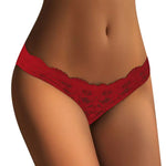 a woman wearing a red panties and panties