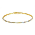 a diamond tennis bracelet